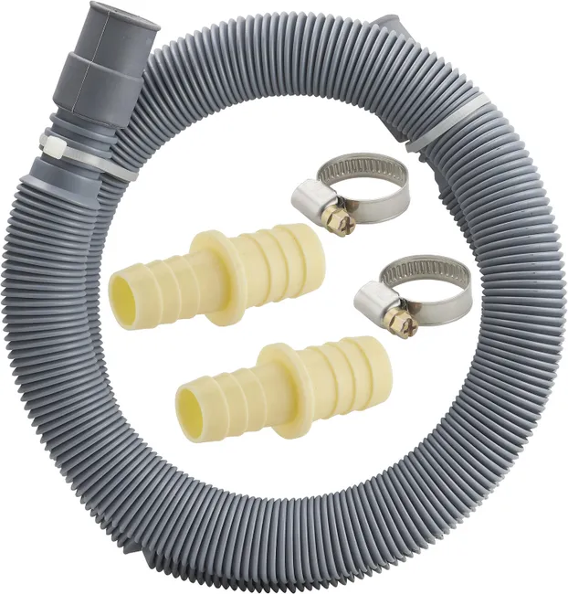 Flexible de vidange machine à laver extensible longueur de 0,6 à 2 mètres