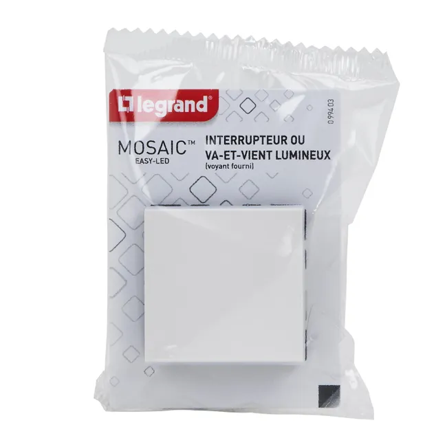 Image principale de Interrupteur va et vient MOSAIC - LEGRAND