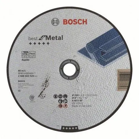 DISQUE 125 ACIER 7.0 BOSCH 2608603533