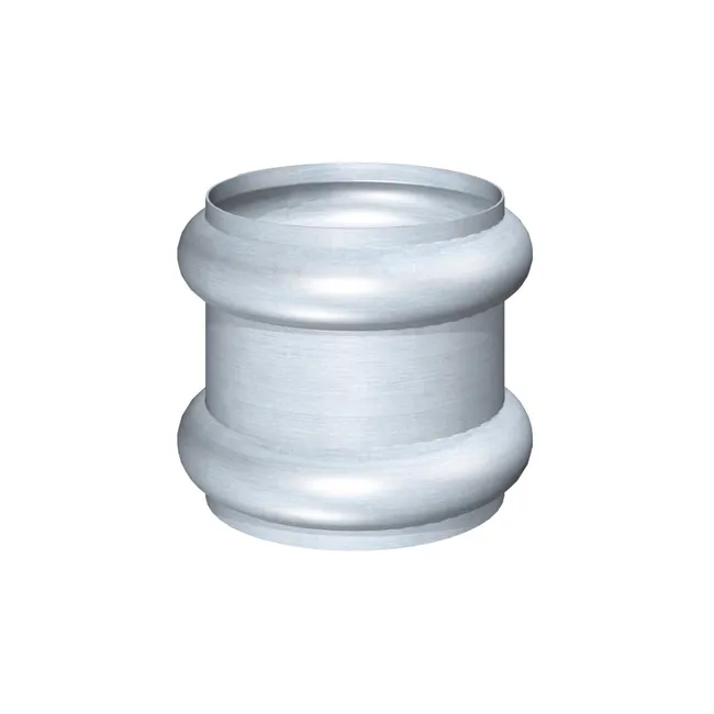 Bague extensible classic naturel double Diam.80 mm - RHEINZINK