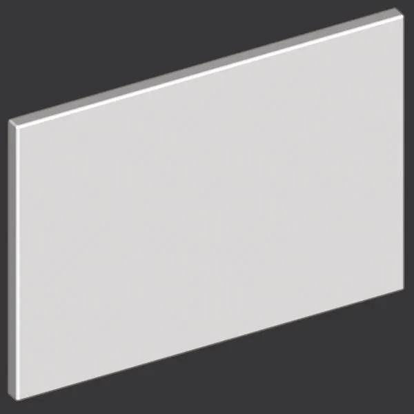 TABLIER RETOUR ACRYL.KHEOPS 80 BLC J481501