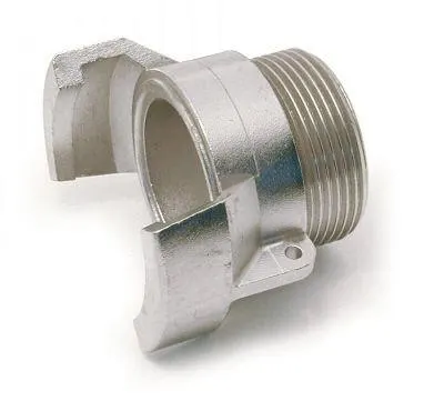 DEMI-RACC.SYM.+VERROU MALE ALU 40-40X49