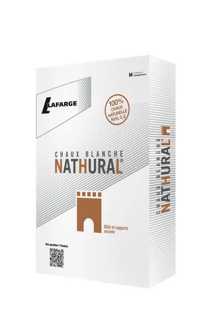 Image principale de Chaux hydraulique NHL 3.5 blanc 25 kg - Nathural LAFARGE 