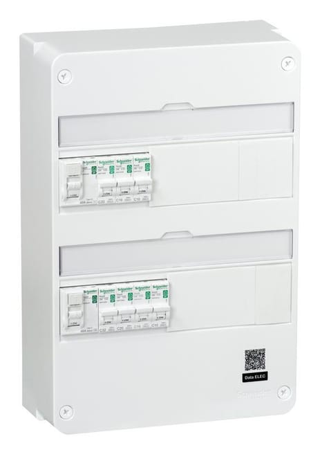Tableau électrique pré-équipé 2 rangées XP Resi9 - SCHNEIDER ELECTRIC
