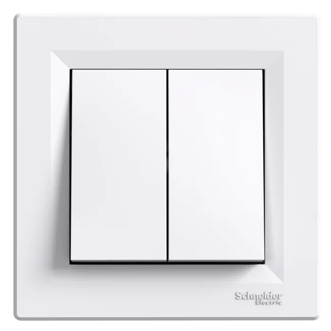 Image principale de Interrupteur double va-et-vient ASFORA - SCHNEIDER ELECTRIC