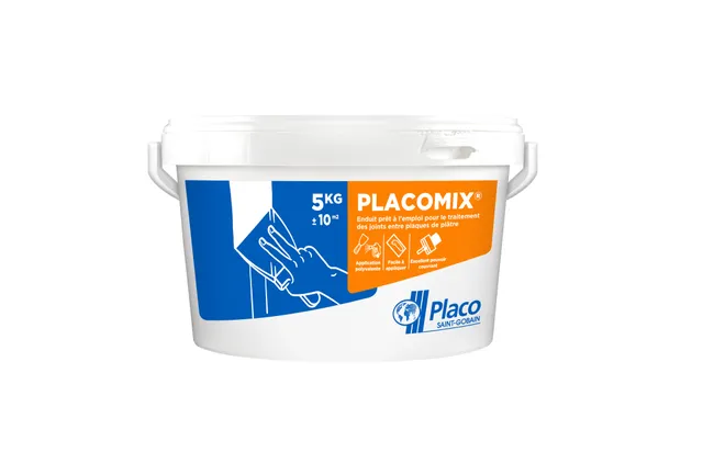 Image principale de Enduit bande à joint en pâte intérieur 5 kg - Placomix PLACO