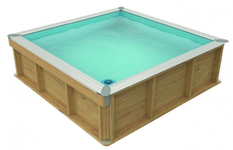 PISCINE BOIS PISTOCHE 2X2