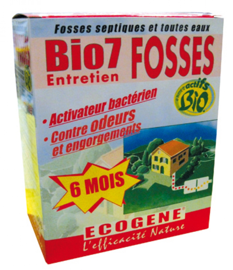 Produits de traitement pour fosses septiques