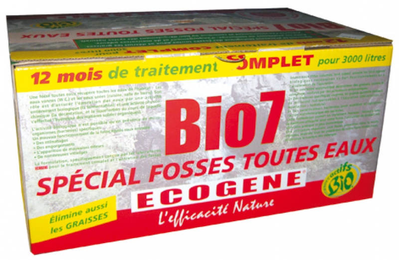 Produits de traitement pour fosses septiques