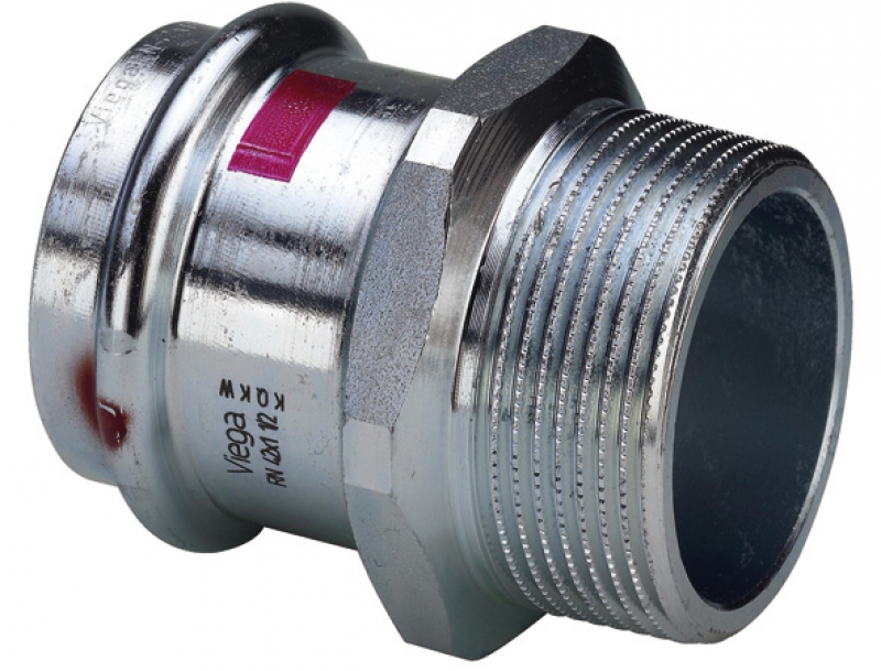 RACC DROIT ACIER CARB M3/4X22