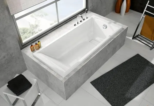 BAIGN.DROITE MAESTRO 170X75CM BLC 208717