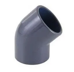 COUDE 45 PVC A COLLER D.50 030414AQ PV02050