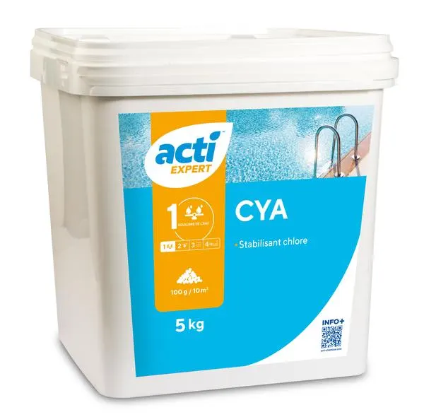 ACTI CYA STABILISANT CHLORE-5KG- ACT-500-0118