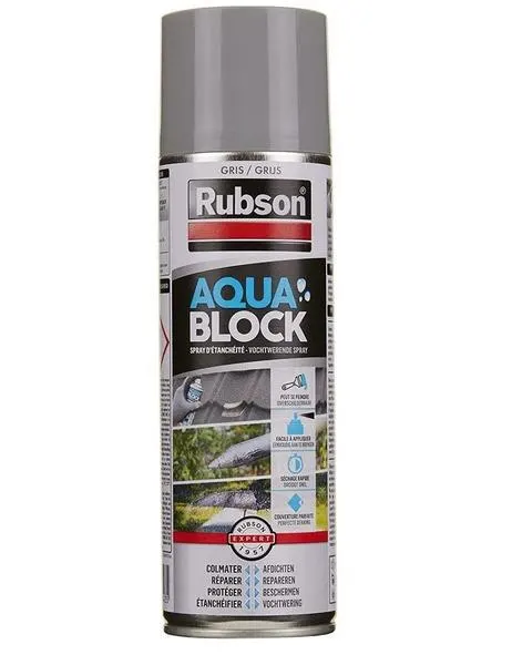 REVETEMENT ETAN.AQUABLOCK GRIS 300ML 2266464
