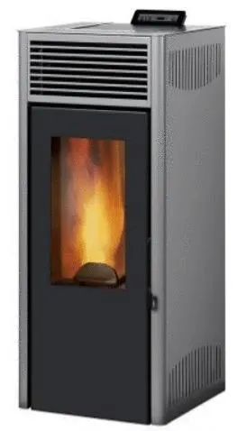 POELE A GRANULE NOLA ETANCHE 8KW GRIS 6418-88