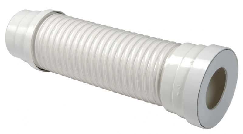 Raccords pour W.C. P.V.C. joint à lèvre en élastomère