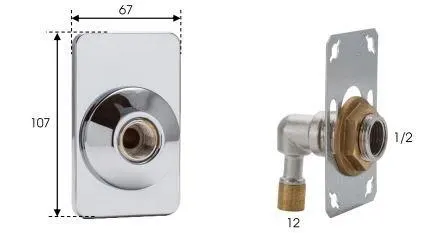 PLATINE R-FIX GLISSEMENT F D.12 P/M.A.L 07396