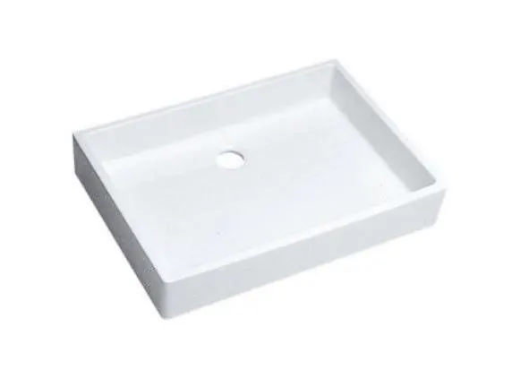 EVIER A BORD DROIT 60X40CM BLC 00502000000