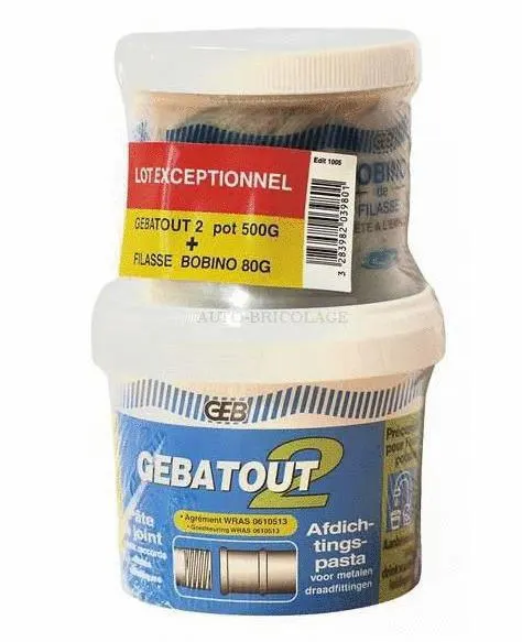 Image principale de PATE GEBATOUT 2 +FILASSE RT1 -LOT- GEB 203981