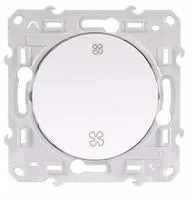 INTERRUPTEUR VMC BLANC ODACE AV.VIS S526233