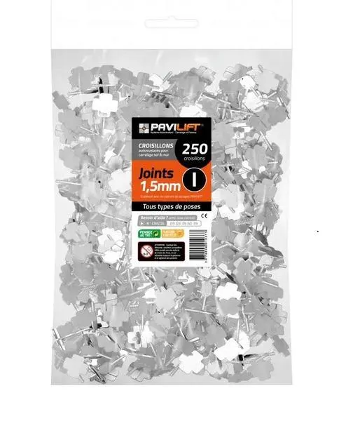 CROISILLON 1.5MM BLANC EN I -S250- SCR217SB