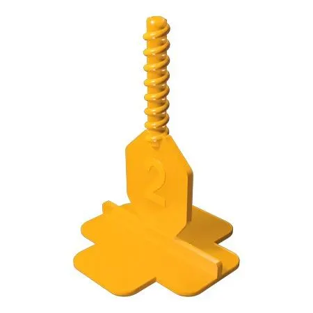 CROISILLON 2MM JAUNE EN I -S.250- SCR220SJ