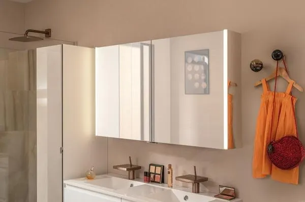ARMOIRE TOIL.ECLAT.ABS.L60 1PORTE H6CMMFX60