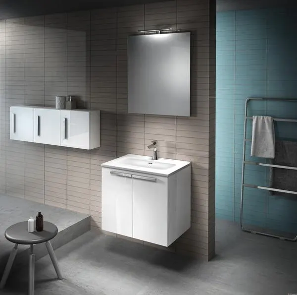 MEUBLE+PL/SPL VASQ.METRO.2P.60CM BLC/BR -ENS