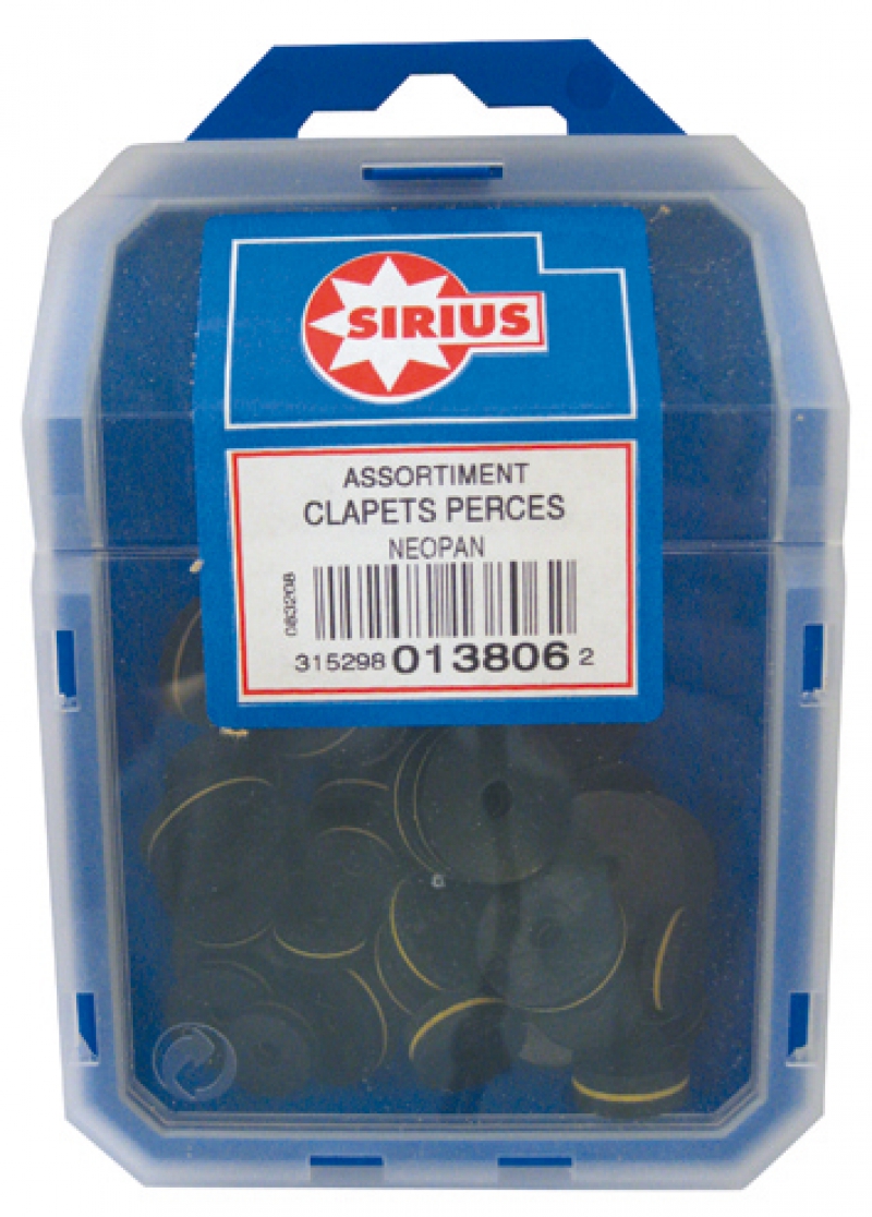 VYBAC ASSORTIMENT CLAPET PERCE