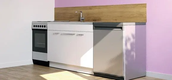 MEUBLE S/EV.3P.TOP 140 BLC.HYDR . TP03.XH140X