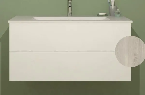 MEUBLE SPL/VASQ.2T.UPCITY L80 CHENE DECO.FLAN