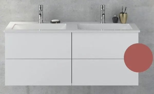 MEUBLE DBL/VASQ. 4T.UPCITY L120 RGE BRIQ.MAT