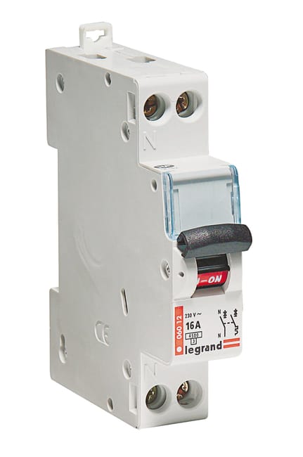 Image principale de Disjoncteur phase + 16A - LEGRAND