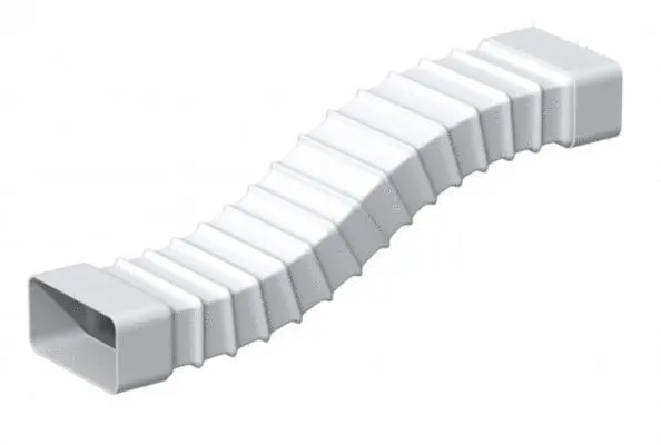 CONDUIT SOUPLE 2 RACC.RIG.RECT.40X110 832109