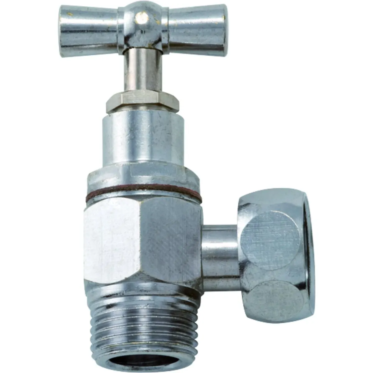 ROBINET CHASSE EQ.PRESS.ETOUPE 3/8 BRUT 03920