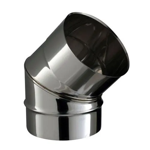 COUDE FACETTE 45 D130 INOX SOI 52130721/0