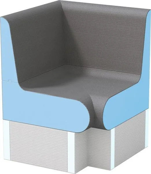 BANQUETTE PENTE ANGLE-DRT. 076447004