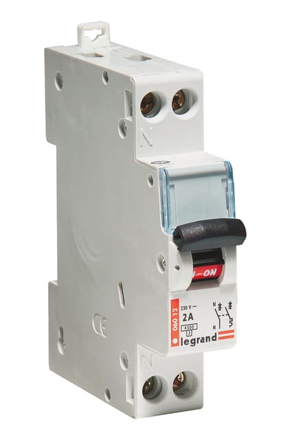 Image principale de Disjoncteur unipolaire 2A - LEGRAND