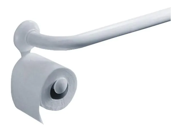 PORTE PEIGNOIR ALU NOIR MAT 90,5X25 400711