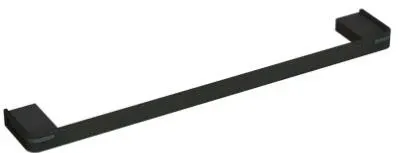PORTE-SERVIETTE 1 BARRE ALU NOIR MAT 400712