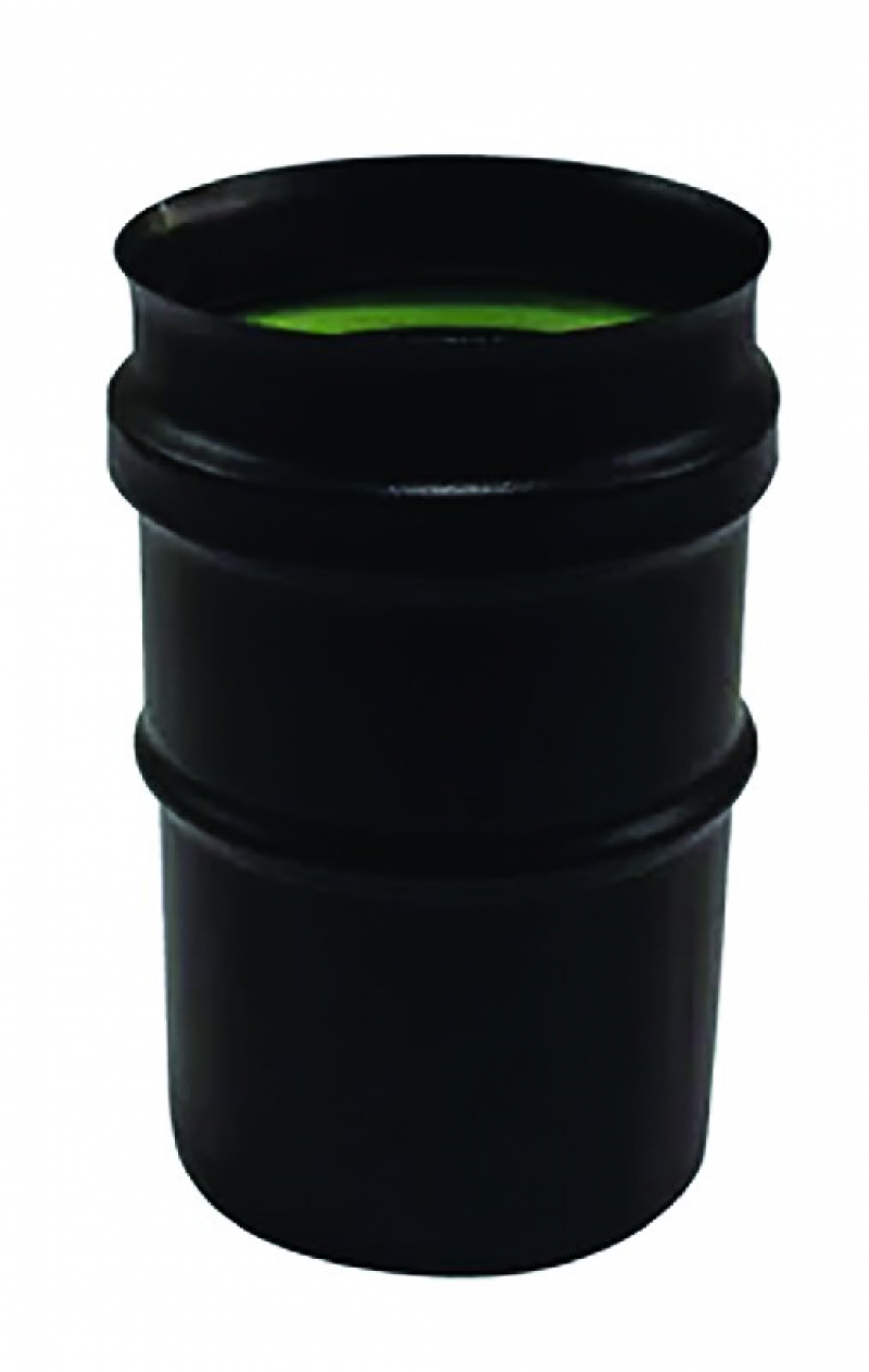 Raccordement inox pellets