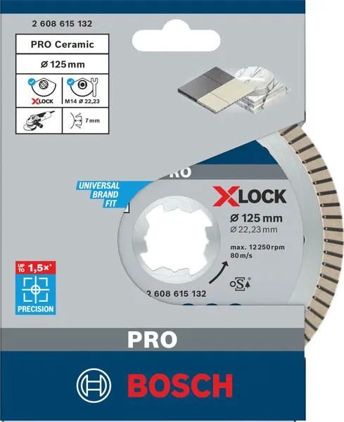 DISQUE DIAM.BEST.CER.X-LOCK 125X22 2608615132