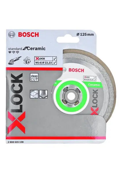 DISQUE DIAM.STD.X-LOCK 125X1.6 2608615138