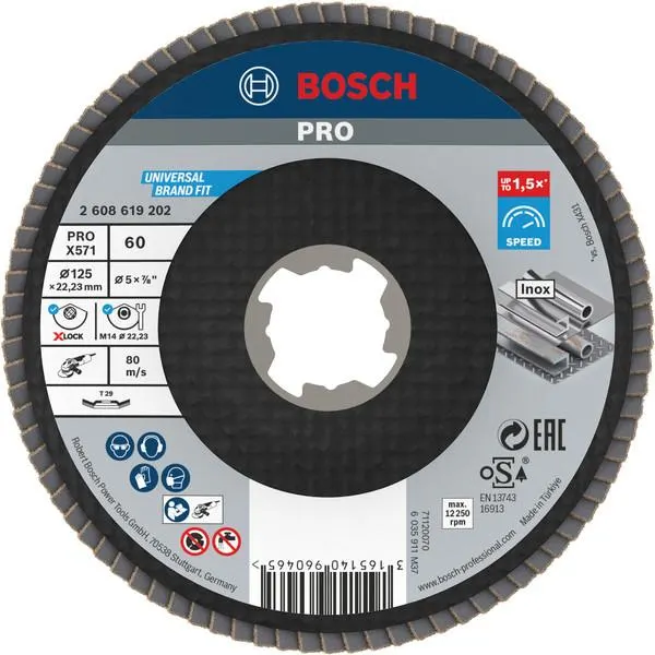 DISQUE LAM.BEST.MET.X-LOCK 125G60 2608619202
