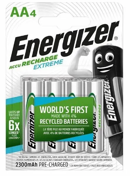 PILE RECHARG .AA 1.2V ENERGIZER B4 EPC23B4N