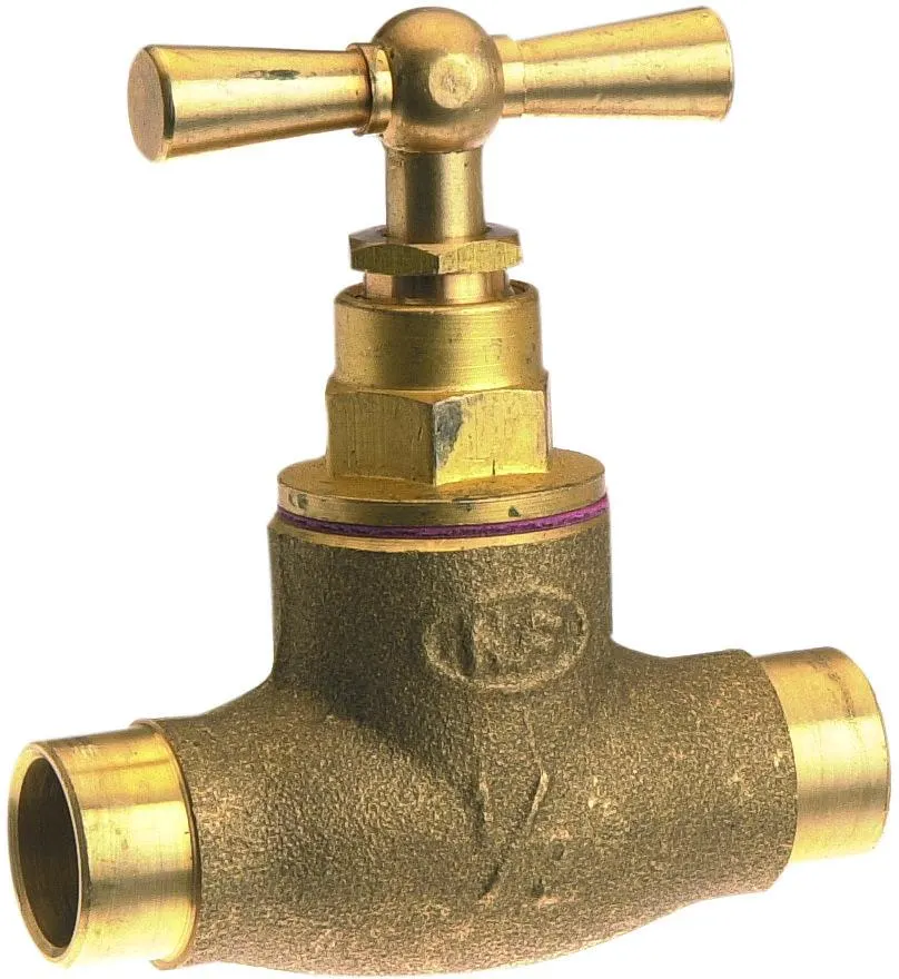 ROBINET ARRET A SOUDER BRUT 14X16
