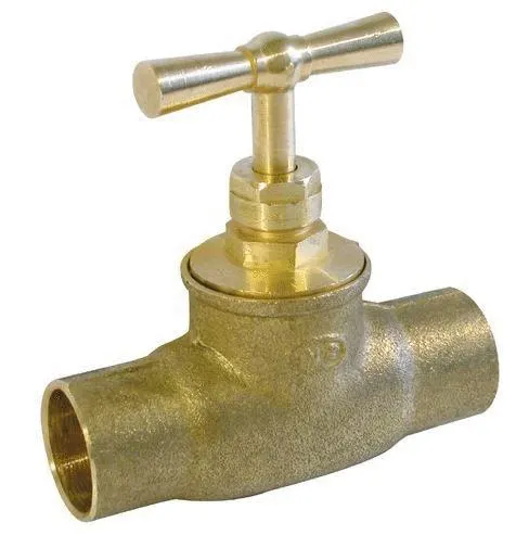 ROBINET ARRET A SOUD.BRUT A PURGE 12X14