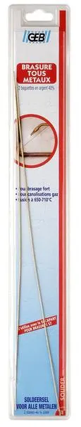 BRASURE BAGUETTE TS METAUX -2- 808140