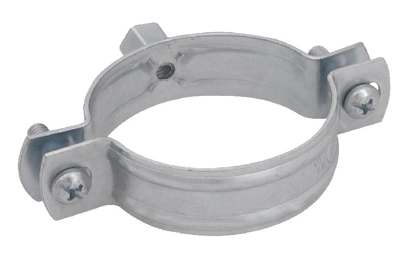 colliers NU pour tubes métalliques - vis de fermeture avec rondelle imperdable - écrou d'embase M8/M10