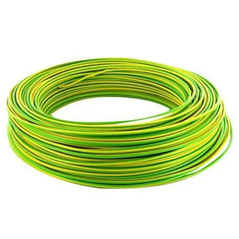 Image principale de Fil électrique HO7VU 2.5 mm² 10 m jaune-vert- MIGUELEZ SL